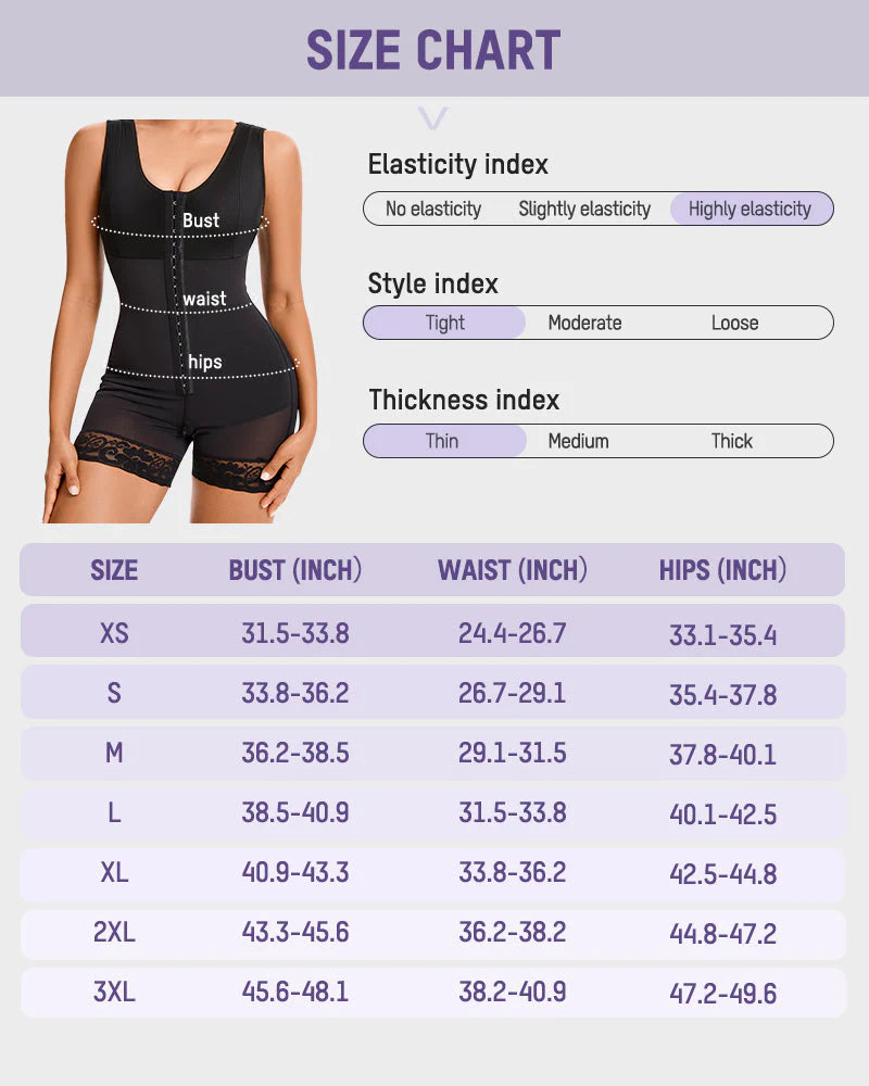 Body Modelador Com Sutiã E Controle De Barriga [COMPRE 1 E LEVE 2]